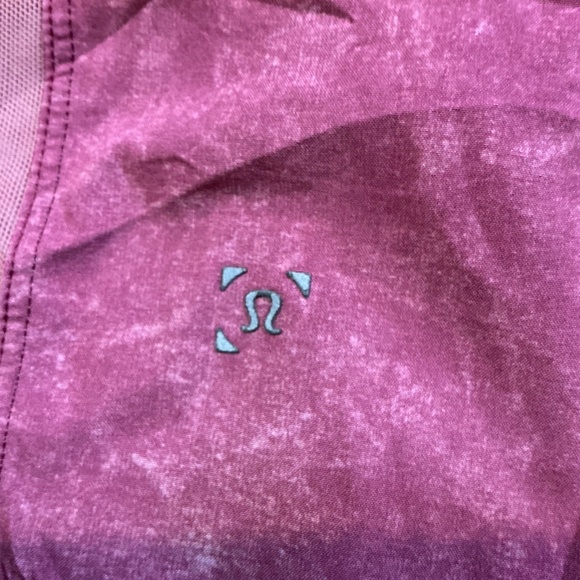 Lululemon Pace Breaker Shorts Small | Burgundy Acid Wash | Lined Training Men’s - Picture 4 of 7